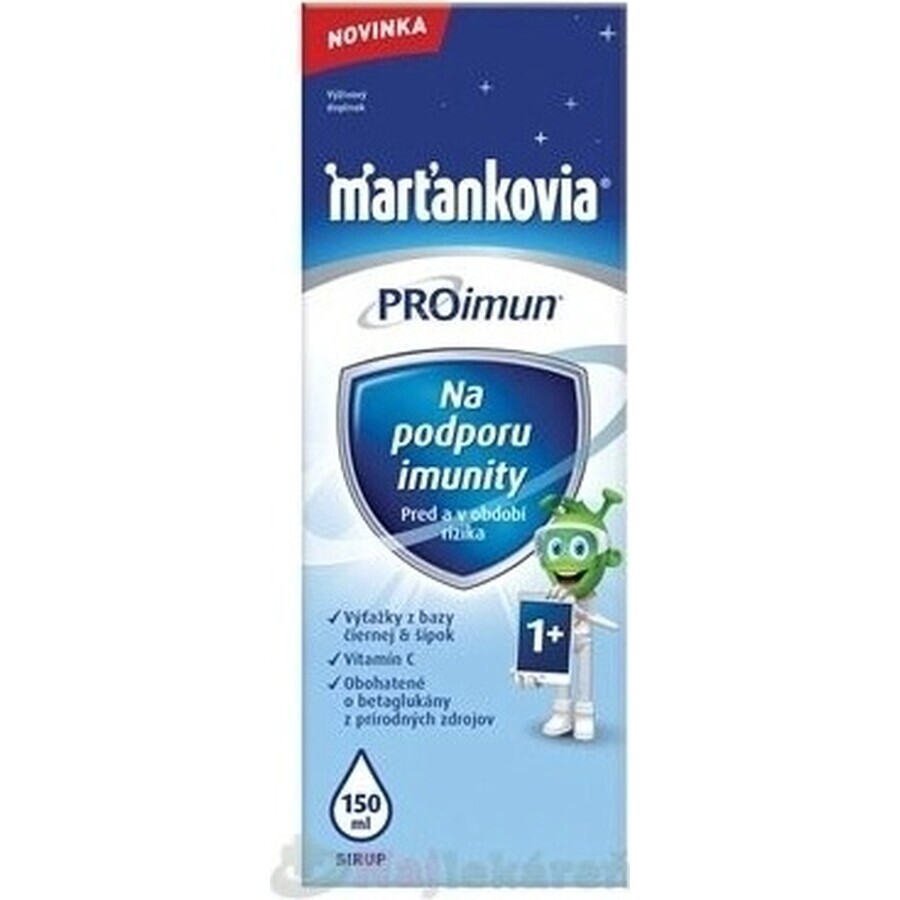 WALMARK Martiankovia PROimun 1×150 ml, jarabe de inmunidad