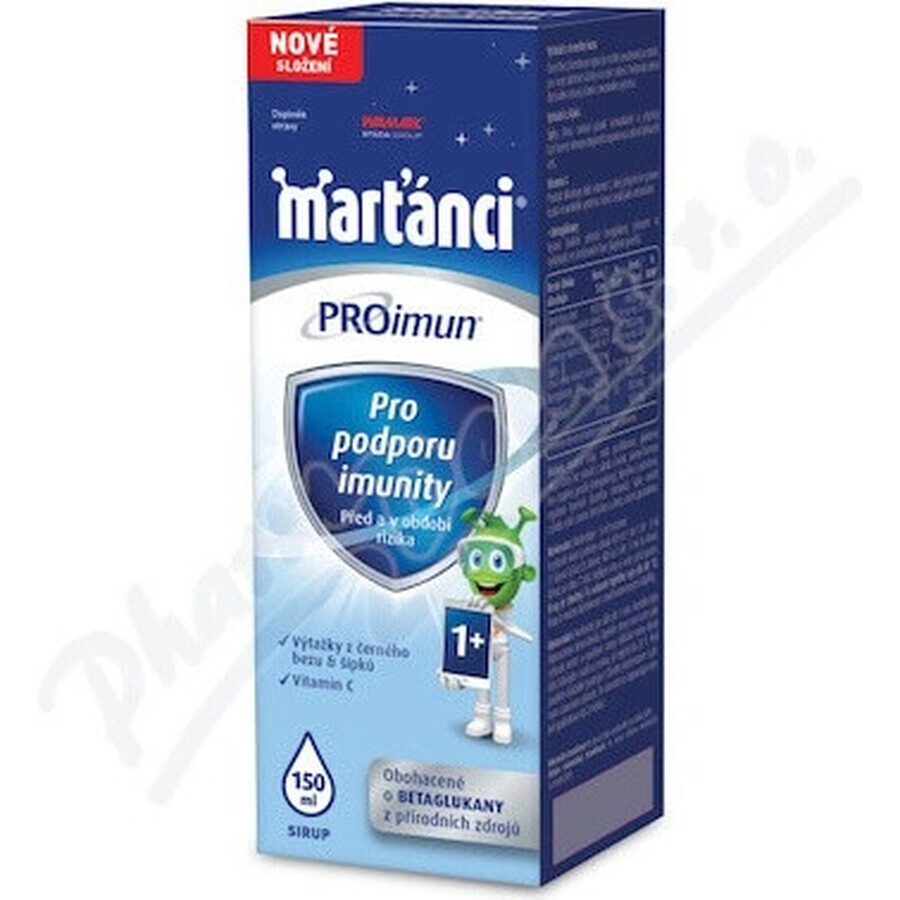 WALMARK Martiankovia PROimun 1×150 ml, jarabe de inmunidad