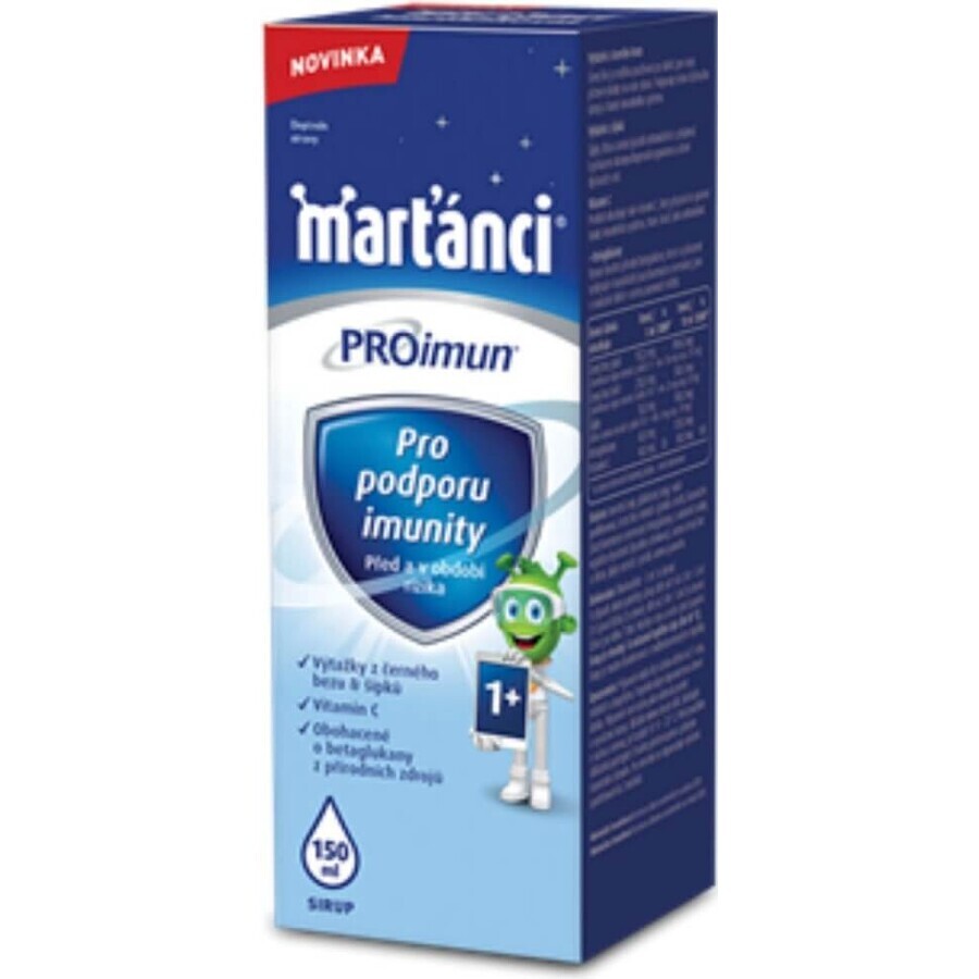 WALMARK Martiankovia PROimun 1×150 ml, jarabe de inmunidad