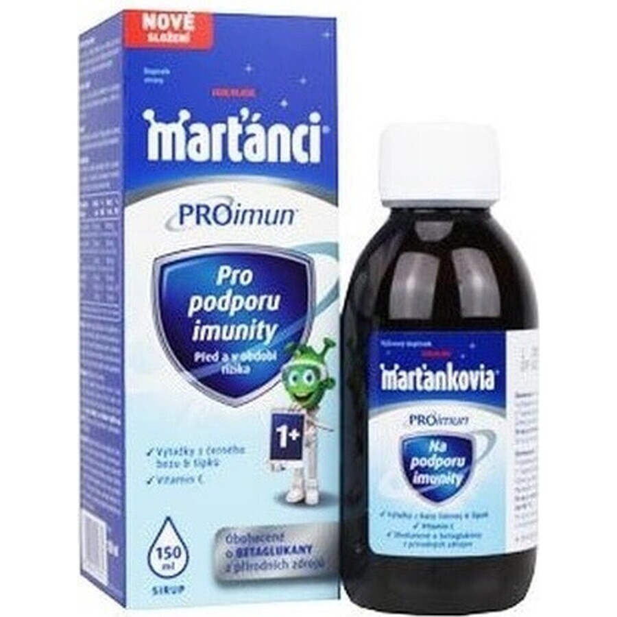 WALMARK Martiankovia PROimun 1×150 ml, jarabe de inmunidad