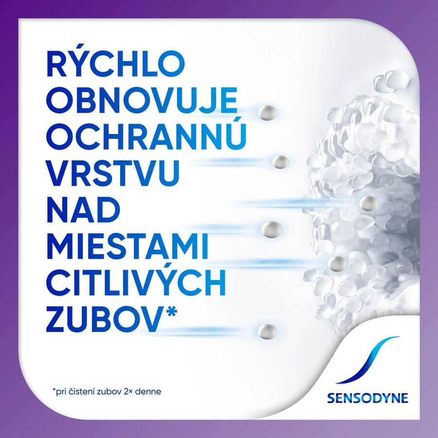 Sensodyne Rapid 1x75 ml, toothpaste for sensitive toothache