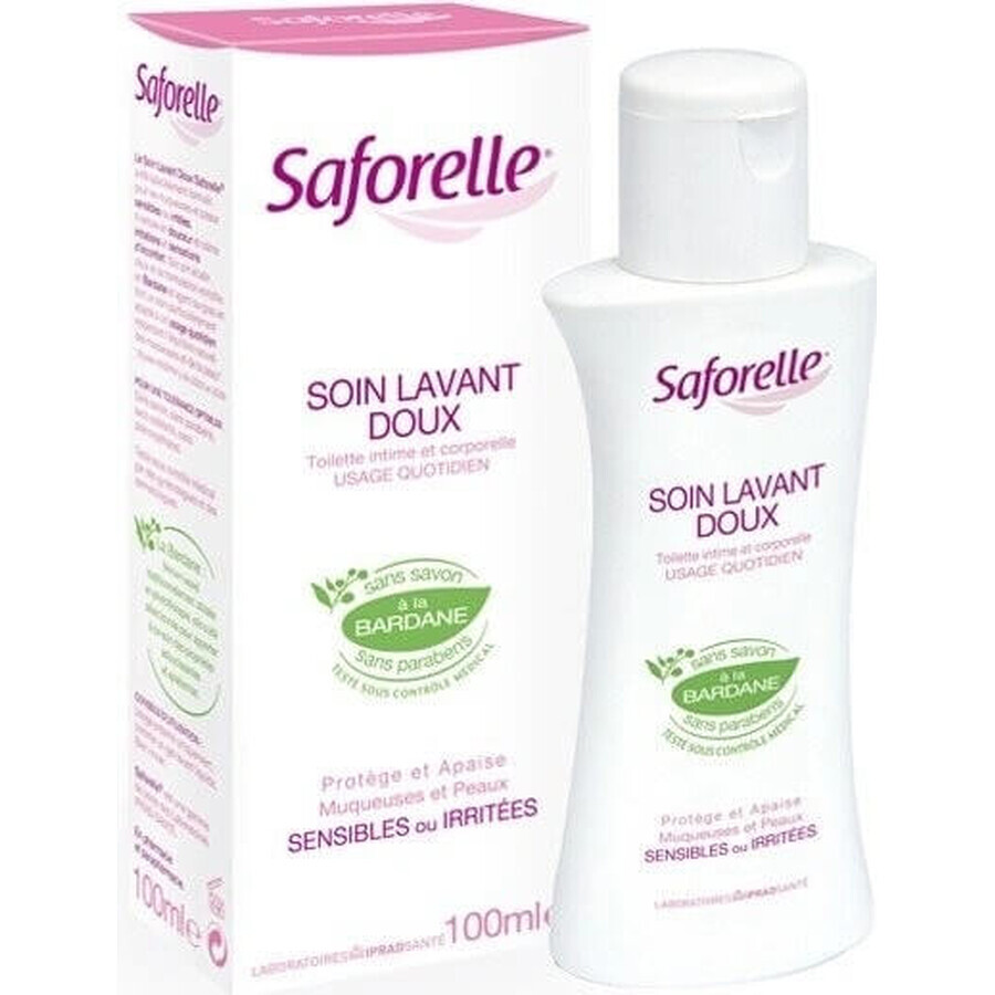 SAFORELLE zachte intieme hygiëne gel 1×100 ml, gel