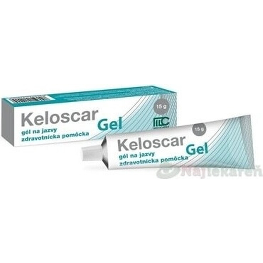 KELOSCAR gel cicatrizante 1×15g, gel cicatrizante