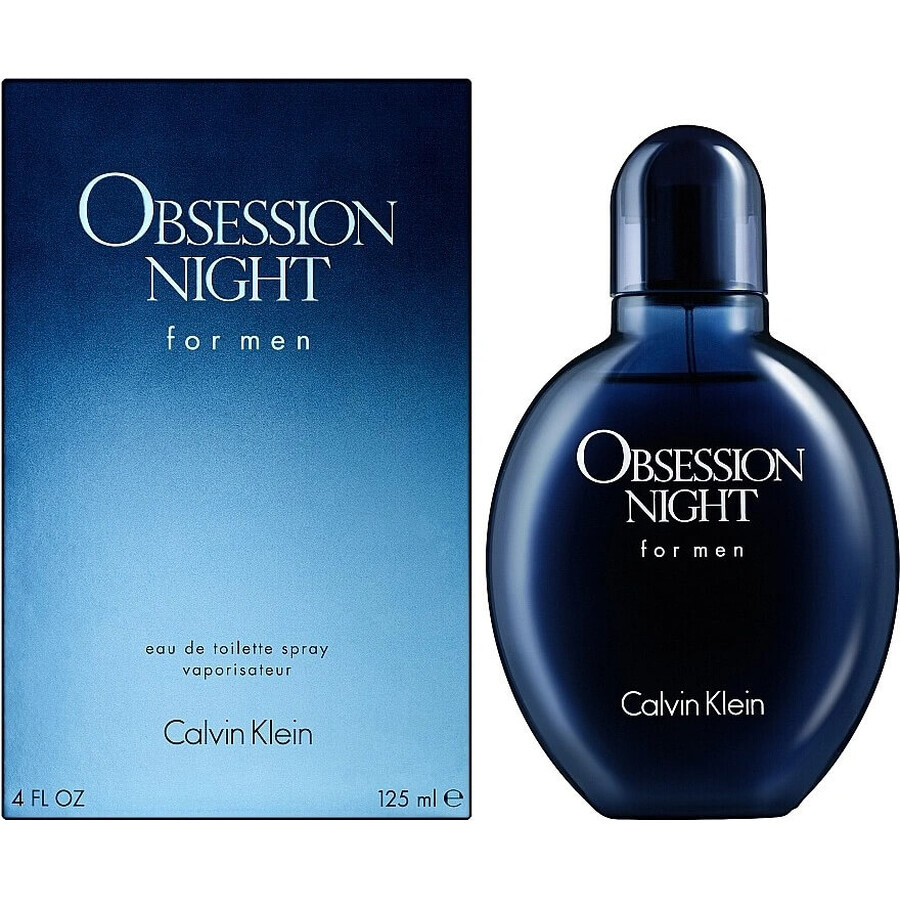 Calvin Klein Obsession Night Men Edt 125ml 1×125 ml, eau de toilette