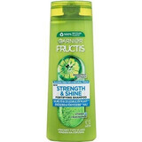 Garnier Fructis Strength & Shine Versterkende shampoo voor alle haartypes zonder glans en weerstand, 400 ml 1×400 ml, shampoo