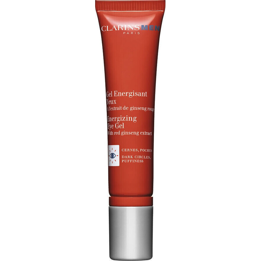 Clarins Gel Contorno de Ojos Energizante Hombre 1×15 ml, gel contorno de ojos, Clarins