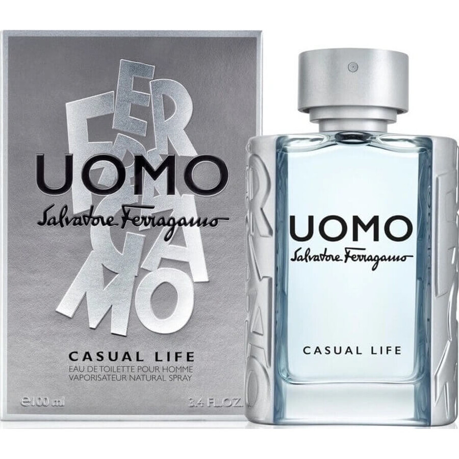 Salvatore Ferragamo Uomo Cl Edt 100ml 1×100 ml, Eau de toilette