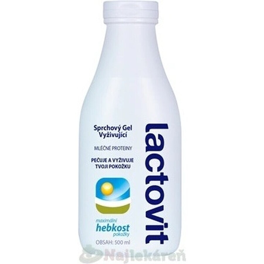 Lactovit Gel de Ducha 1×500 ml, gel de ducha