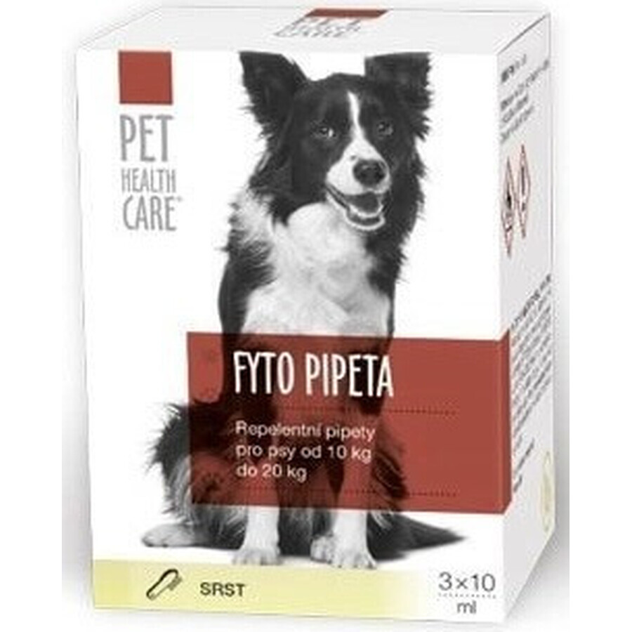 PET HEALTH CARE FYTO PIPETA 3×10 ml, abweisend