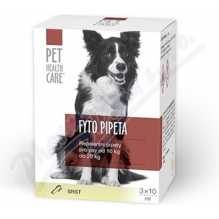 PET HEALTH CARE FYTO PIPETA 3×10 ml, abweisend