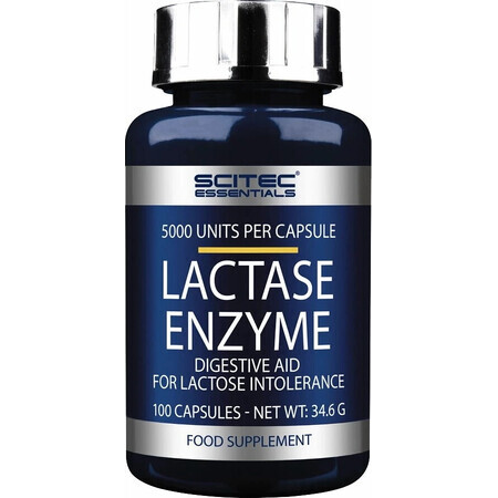 Scitec Nutrition Lactase Enzyme 1×100 cps, suplemento dietético