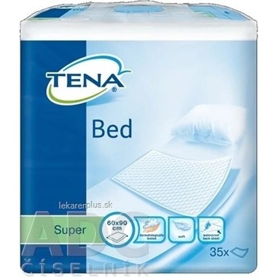 TENA Bed Super 1×35 unidades, absorbentes, 60x90 cm