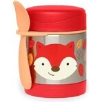 SKIP HOP Zoo Thermos alimentaire avec cuillère et fourchette Fox, 12 m+ 1×325 ml, thermos alimentaire