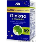 GS Ginkgo 60 mg cu magneziu 1×120 tbl, supliment alimentar