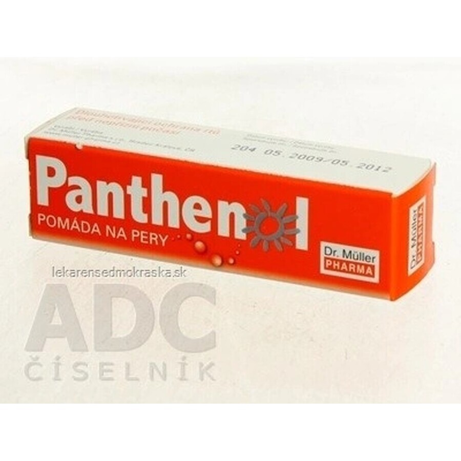 PANTHENOL PERY POMADE 4.4G DR.MULLER 1×1 pc, for dry lips