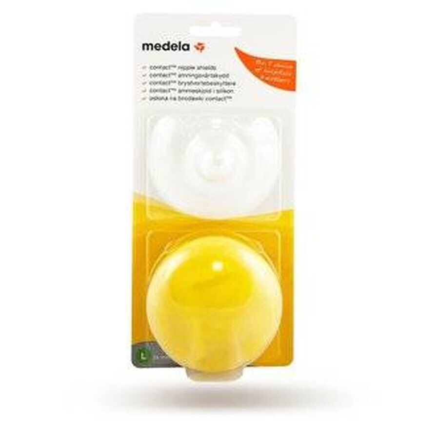 Medela Tapones de lactancia Contact - M (20 mm) 1×1 ud, Tapones de lactancia