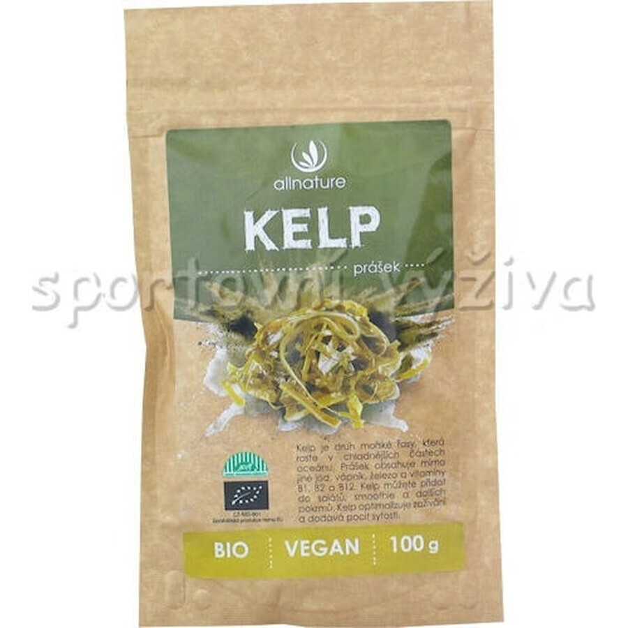 Allnature Kelp polvere biologica 100g 1×100g