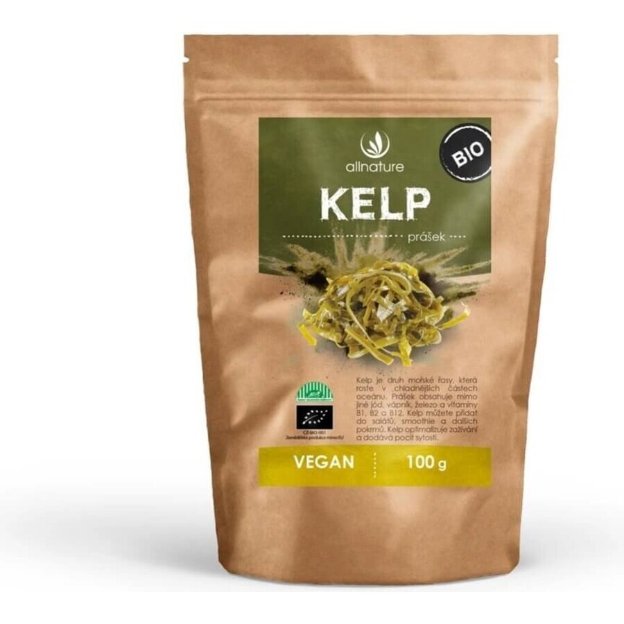 Allnature Kelp polvere biologica 100g 1×100g