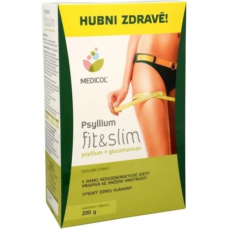topnatur PSYLLIUM fit & slim cutie 1×200 g, supliment alimentar
