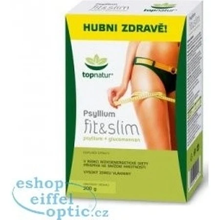 topnatur PSYLLIUM fit & slim cutie 1×200 g, supliment alimentar