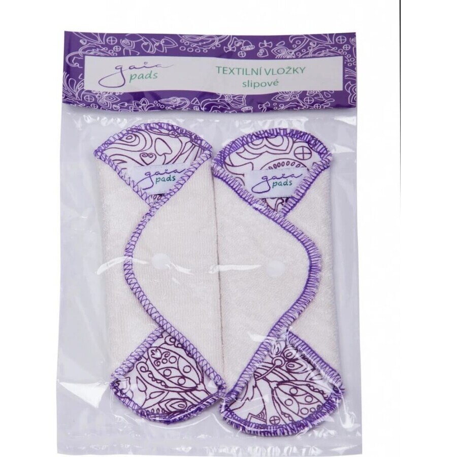 Tierra Verde Gaia Pads Slipove Inserts Purple 1×1 buc, inserție ca asigurare pentru cupa menstruală