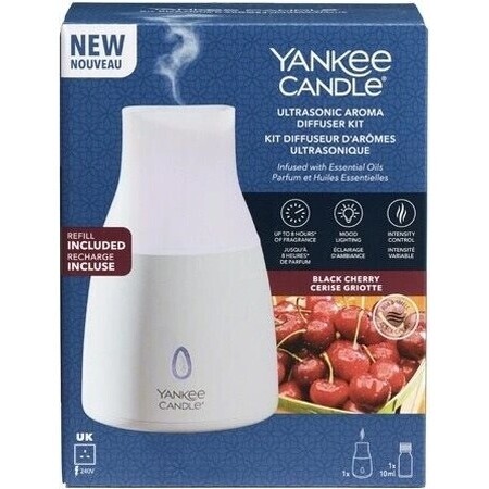 Yankee Candle Ultrasonic Aroma Diffuser Starter Kit - EUR 1×1 pz, diffusore