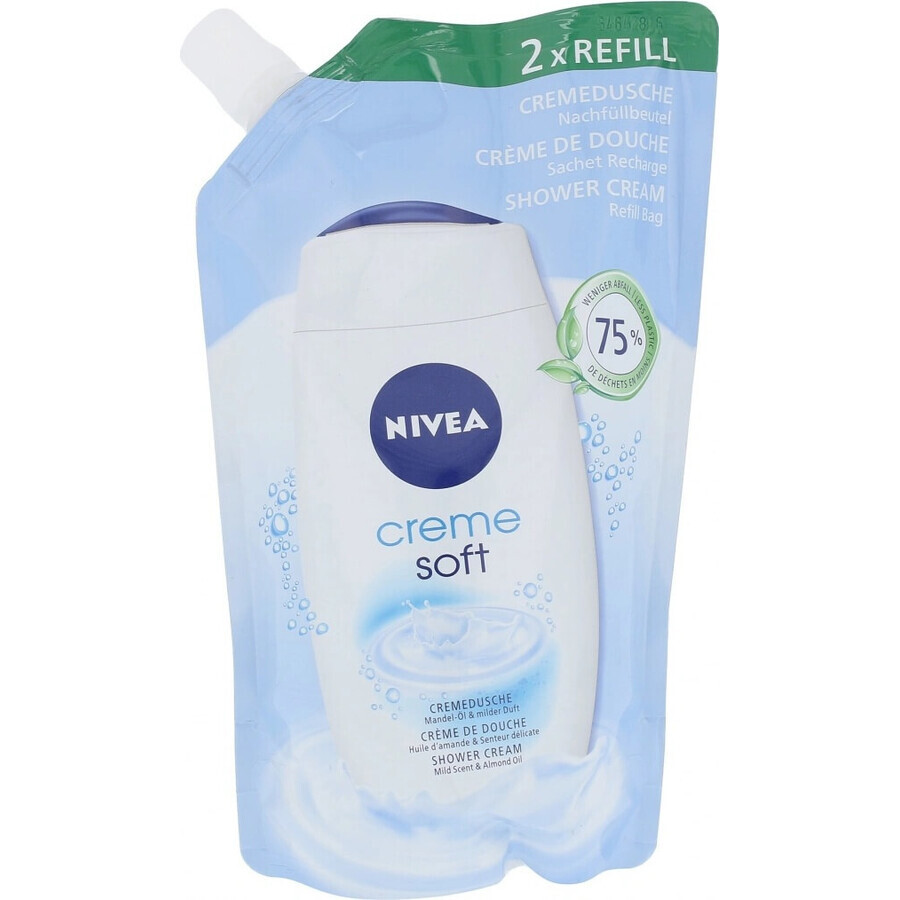 NIVEA Creme Soft Shower Gel 500ml 1×500ml 1×500ml, gel douche