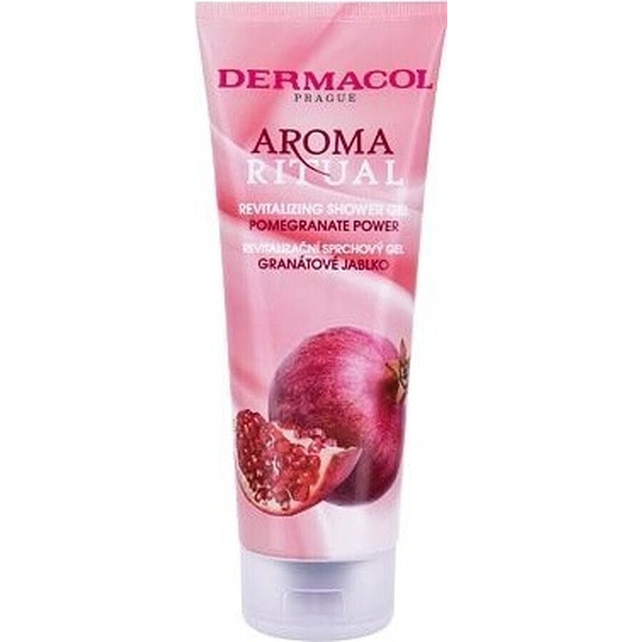 Dermacol Aroma Ritual Pomegranate revitalizing shower gel 1×250 ml, pomegranate fragrance