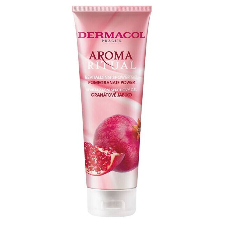 Dermacol Aroma Ritual Pomegranate revitalizing shower gel 1×250 ml, pomegranate fragrance