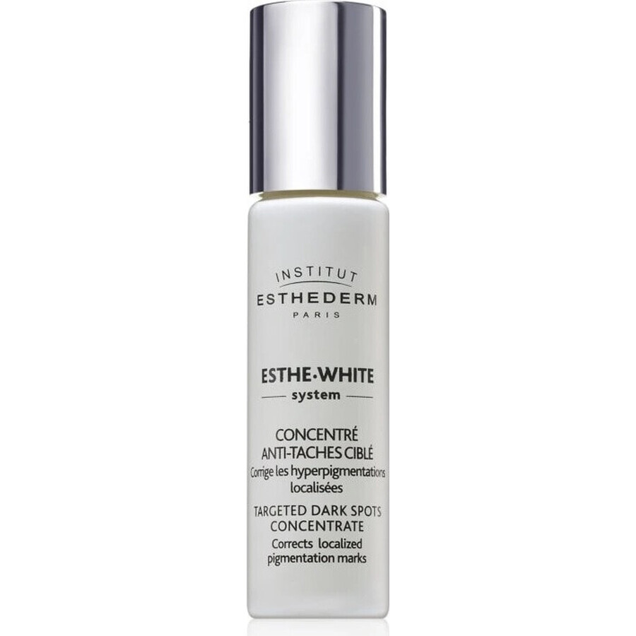 Institut Esthederm White Concentrado antimanchas 1×9 ml, suero facial