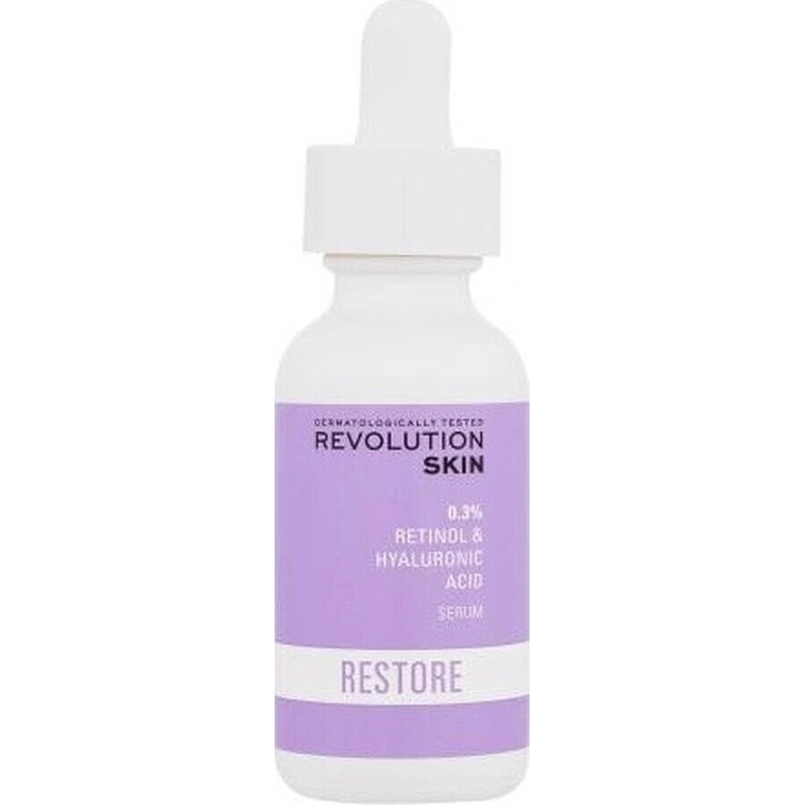 Revolution Skincare 0.3% Retinol con Vitaminas y Ácido Hialurónico Serum 1×1 ud.