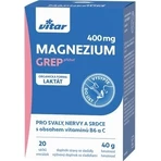 MAGNESIO 400MG+B6+C 20 pz GREP VITAR 1x20 pz, bustina al gusto di pompelmo