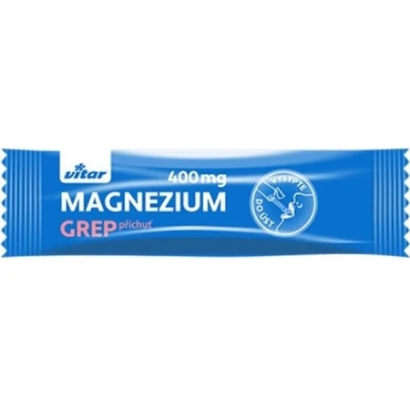MAGNESIO 400MG+B6+C 20 pz GREP VITAR 1x20 pz, bustina al gusto di pompelmo