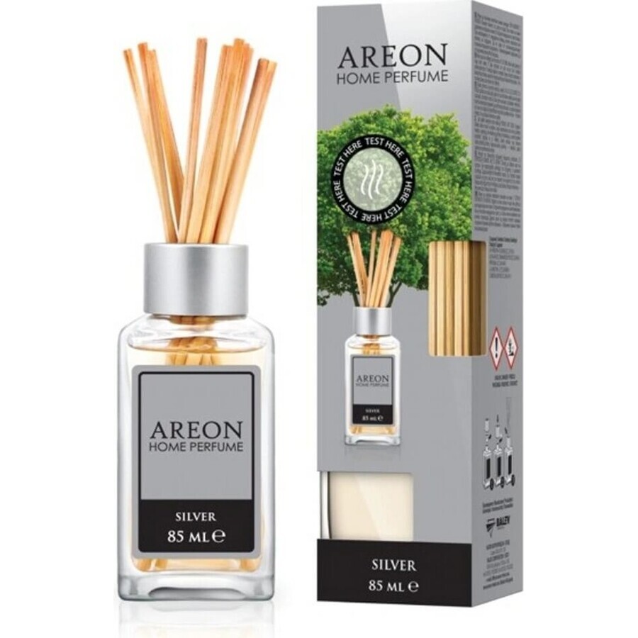 AREON Bastoncini profumati Lux Silver 85ml 1×1 pz, deodorante per ambienti