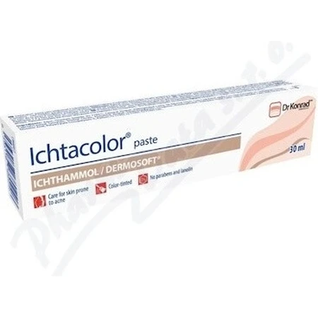 Dr Konrad Ichtamol pasta 1×30 ml, cuidado de la piel