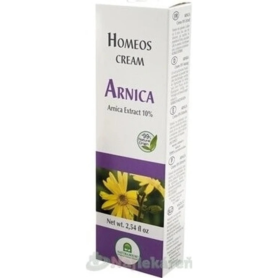NH - Homeos krem ARNIKA CREAM 1×75 ml, 10% ekstraktu z arniki: ceny i cechy