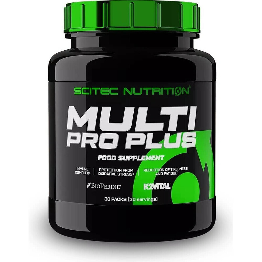 Scitec Nutrition Multi Pro Plus 1×30 piezas, complemento alimenticio