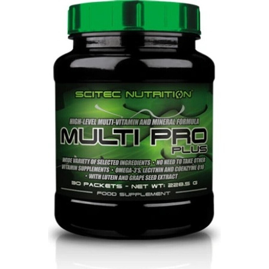 Scitec Nutrition Multi Pro Plus 1×30 piezas, complemento alimenticio