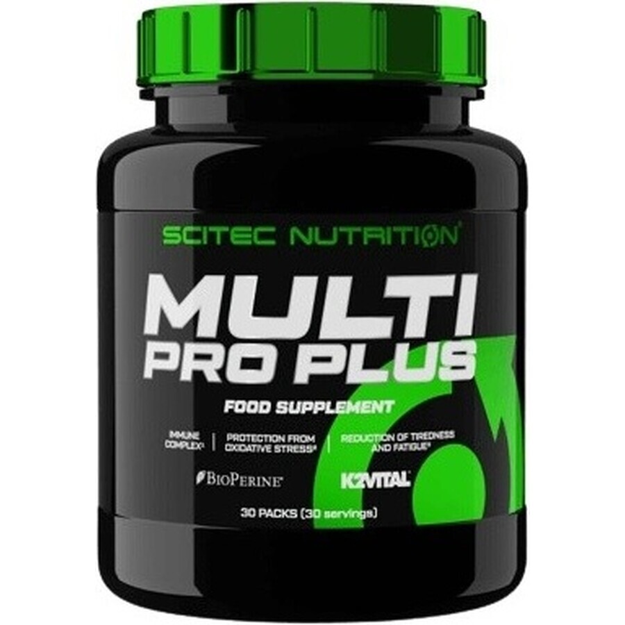 Scitec Nutrition Multi Pro Plus 1×30 piezas, complemento alimenticio