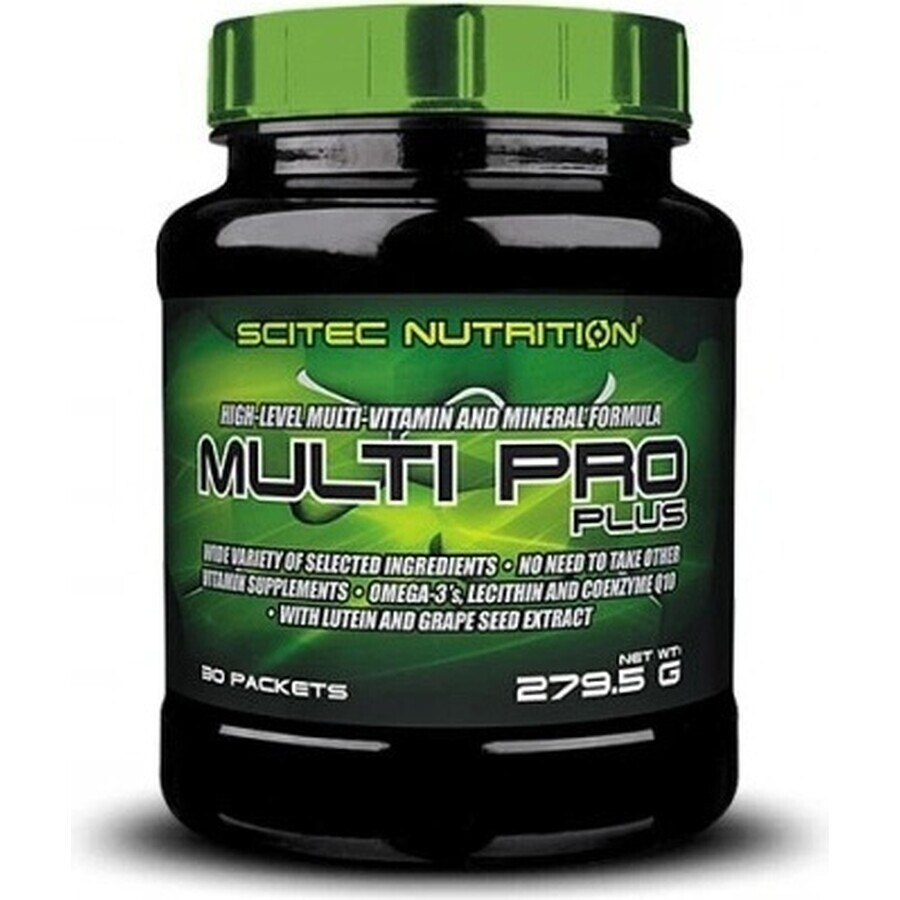 Scitec Nutrition Multi Pro Plus 1×30 piezas, complemento alimenticio