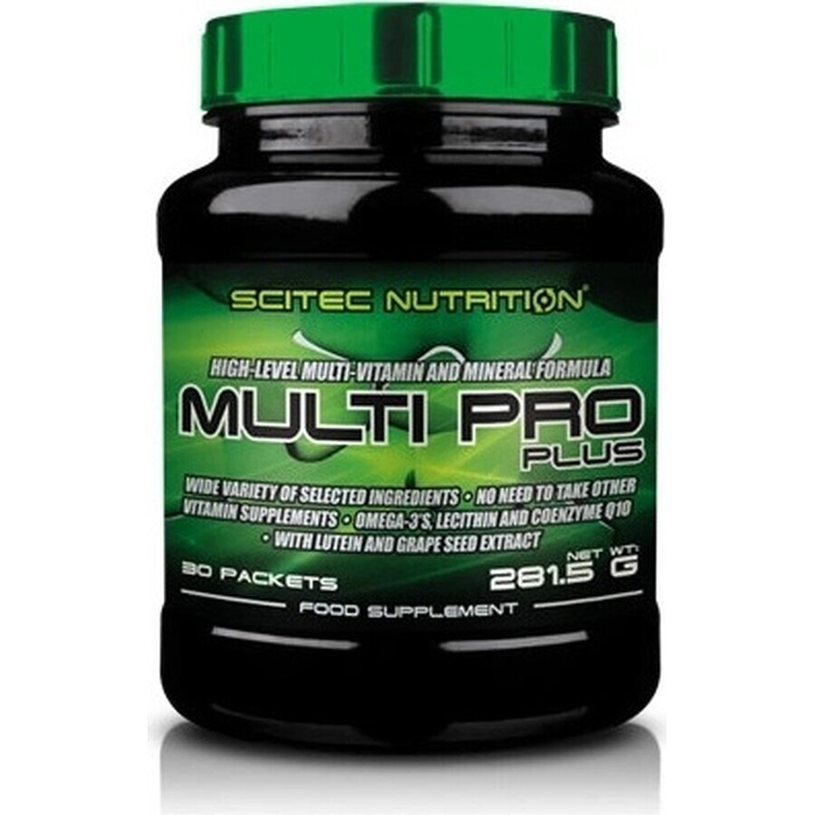 Scitec Nutrition Multi Pro Plus 1×30 piezas, complemento alimenticio