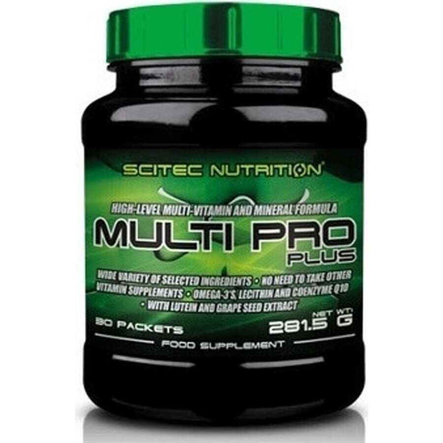 Scitec Nutrition Multi Pro Plus 1×30 piezas, complemento alimenticio