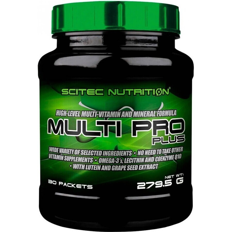 Scitec Nutrition Multi Pro Plus 1×30 piezas, complemento alimenticio