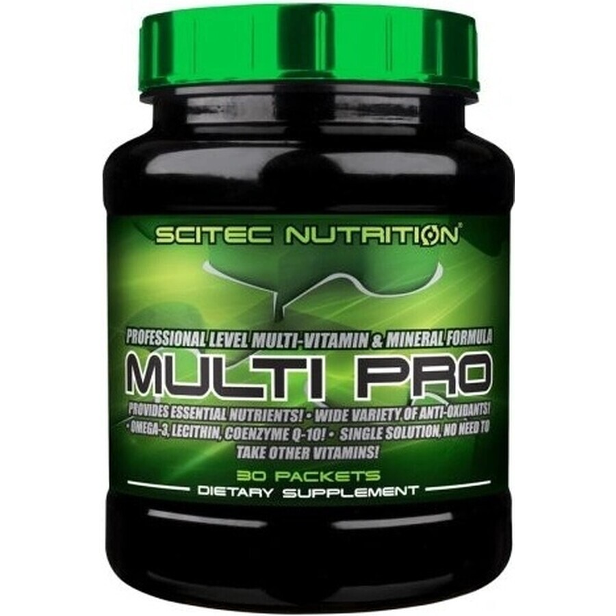 Scitec Nutrition Multi Pro Plus 1×30 piezas, complemento alimenticio