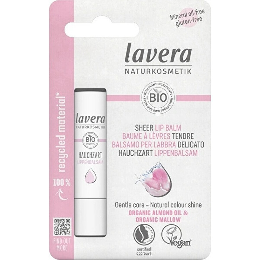 lavera Bálsamo labial SHEER 1×4,5 g, bálsamo labial