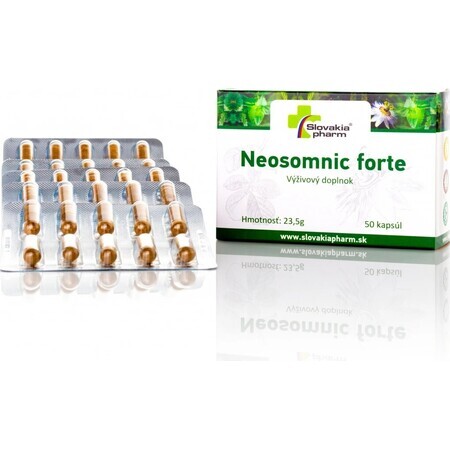 Slovaciapharm Neosomnic forte cps 1x50 unid.