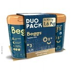 Inseguitore del latte Beggs 2, scatola Beggs+ pexeso 3×800 g, inseguitore del latte