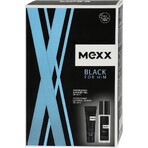 MEXX BLACK MAN deodorant 75ML + douchegel 50ML 1×1pc, cosmeticaset voor mannen