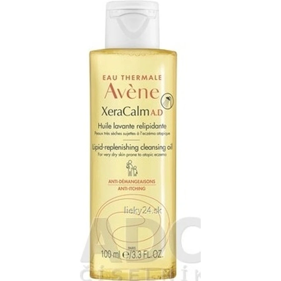 AVENE XeraCalm A.D Relipidating Wash Oil 1×100 ml, Ulei de spălare
