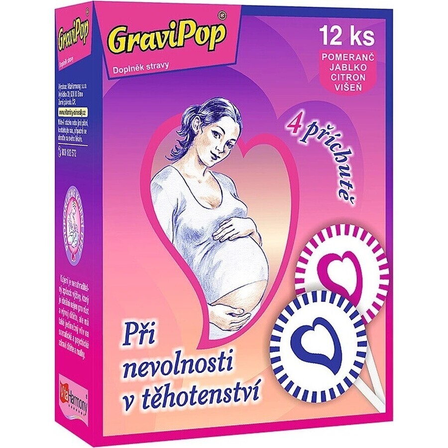 GraviPop 1×12 piezas, piruletas